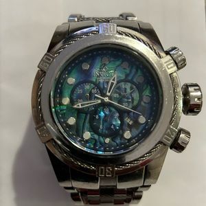 Invicta Bolt Zeus bracelet watch with Abelone face, W/R 200 MT